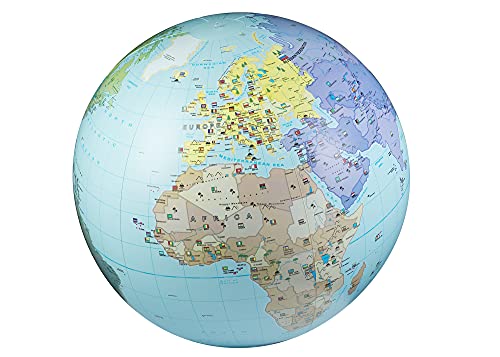 Caly Globo The World XXL, 85 cm, Color Azul Marino (060ENF)