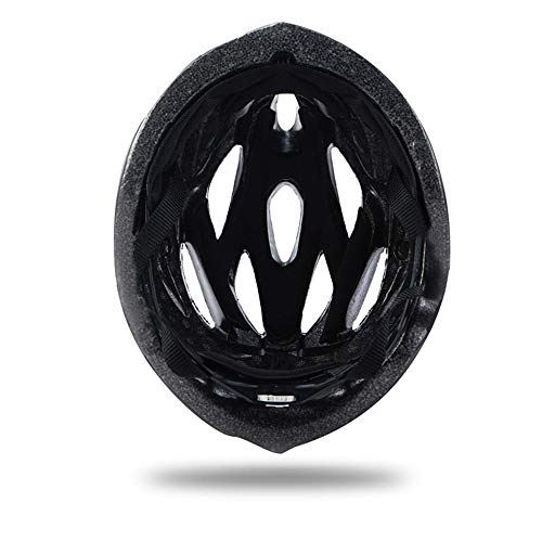 Casco Bicicleta Yuan Ou Casco Bicicleta Adulto Niño Ultralight 200g In-Mold Transpirable Bicicleta De Carretera Bicicleta De Montaña Profesional Todo Terreno MTB M(52-56) Negro 10