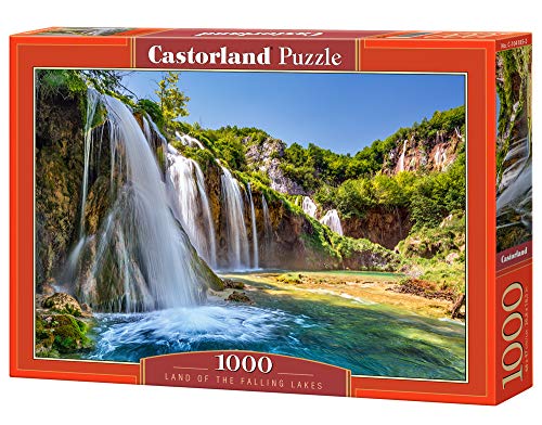 Castorland Land of The Falling Lakes Puzzle - Rompecabezas (Puzzle Rompecabezas, Paisaje, Niños y Adultos, Niño/niña, 9 año(s), 680 mm)