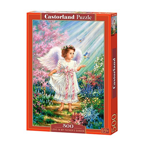 Castorland- Love in My Father's Garden - Puzzle (500 Piezas), Color carbón (B-52837)