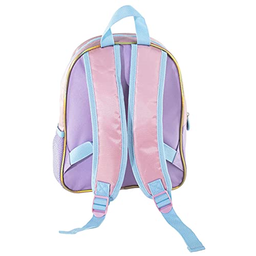 CERDÁ LIFE'S LITTLE MOMENTS Infantil 3D de NaNaNaSurprise-Licencia Oficial MGA para Niñas, Azul, Mochila Recomendada 3-6 años, en Edad de Preescolar