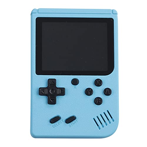 Cetaka Consola de videojuegos portátil, 500 juegos clásicos, minimáquinas arcade de 1080 mAh, batería de estilo retro nostálgico Arcade (400 azul)