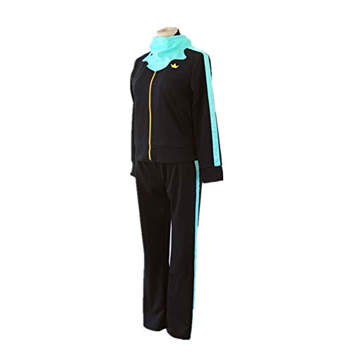 CGBF-Traje de Ropa Deportiva Anime Noragami Yato Cosplay,Fiesta de Disfraces para Adultos Unisex Exposición Cómica Conjunto Completo,Negro,M