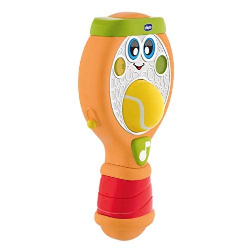 Chicco Raqueta de ténis de Juguete para bebés, Color Arancione (00009705000000) Naranja