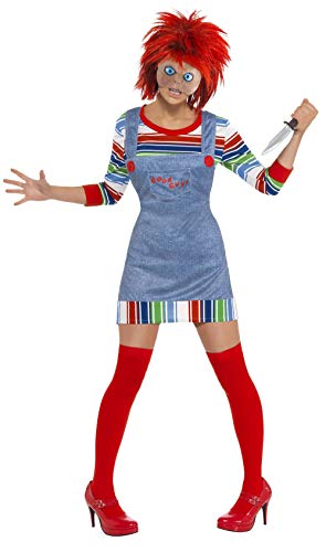 Chucky - Disfraz de chucky para mujer, talla L (39099L)