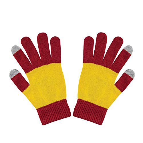 Cinereplicas Harry Potter - Guantes con pantalla táctil Gryffindor Rojo - Licencia Oficial