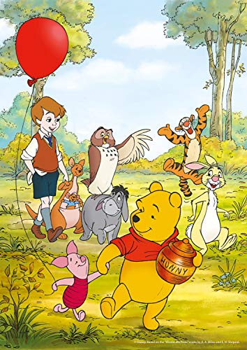 Clementoni Pooh Winnie The Pooh & Friends Conjunto de Puzzles, Multicolor (24772)