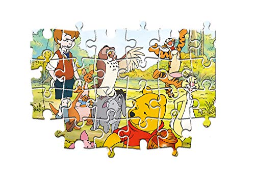 Clementoni Pooh Winnie The Pooh & Friends Conjunto de Puzzles, Multicolor (24772)