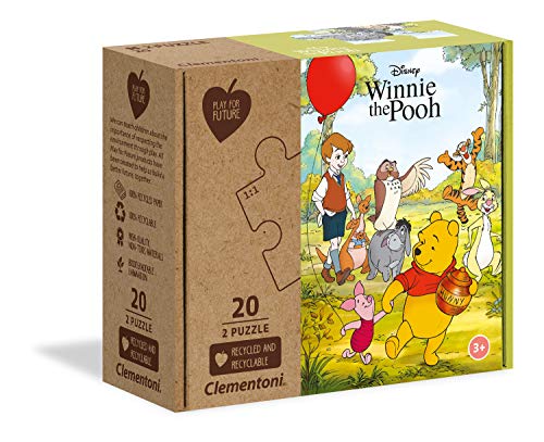 Clementoni Pooh Winnie The Pooh & Friends Conjunto de Puzzles, Multicolor (24772)