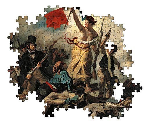 Clementoni Puzzle 1000 Piezas Museos Delacroix: La Libertad guiando al Pueblo, Color (39549.1)