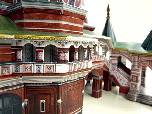 CLEVER PAPER- Puzzles 3D Catedral de San Basilio, Rusia (14195)