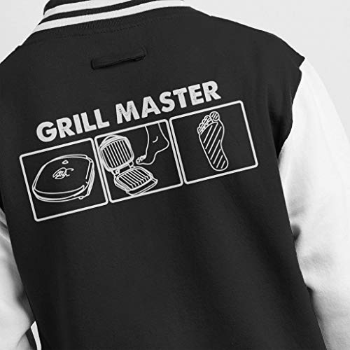 Cloud City 7 Grill Master Foot Burn The Office US Kid's Varsity Jacket