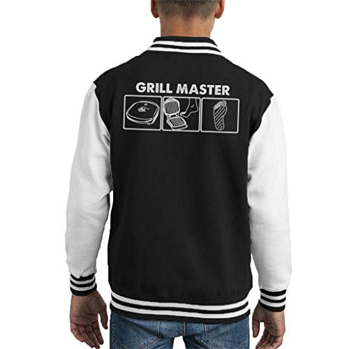 Cloud City 7 Grill Master Foot Burn The Office US Kid's Varsity Jacket