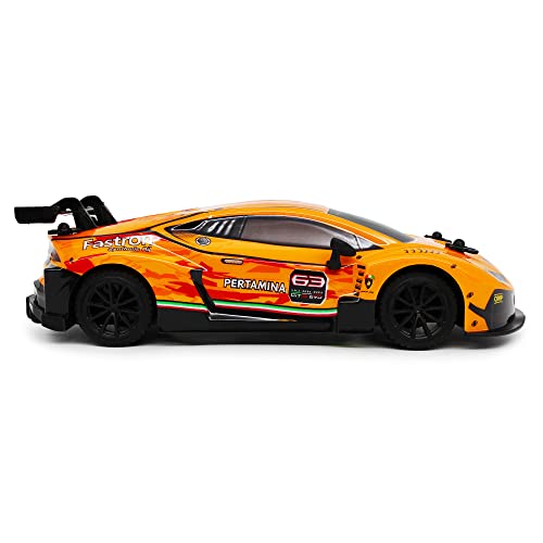 CMJ RC Cars Lamborghini Lamborghini Huracan GT3 - Luces de trabajo para coche con licencia oficial (escala 1:24, 2,4 Ghz)