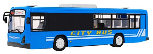 Coche de Control Remoto RC, Coche Teledirigido - Modelo de Bus Control Remoto, City Bus Autobus - 1:20 - 2.4GHz - Azul