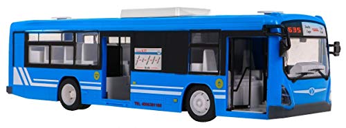 Coche de Control Remoto RC, Coche Teledirigido - Modelo de Bus Control Remoto, City Bus Autobus - 1:20 - 2.4GHz - Azul