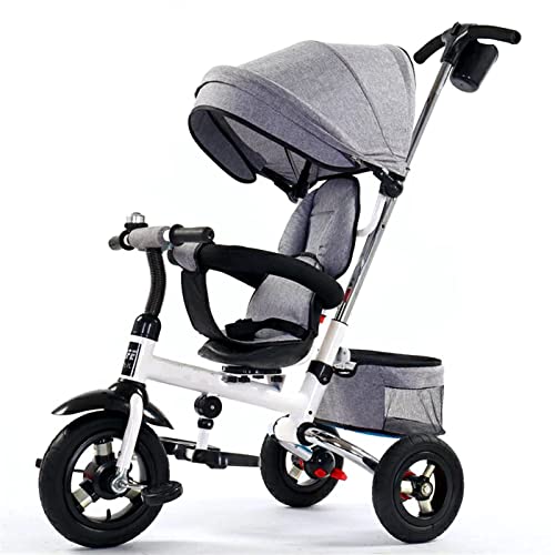 Cochecito de bebé plegable para niños con capota para el sol, con asiento giratorio y reclinable de 360 ​​° Cochecito para silla de paseo al aire libre (Color: C) s para niños de 1 a 3 años Happy