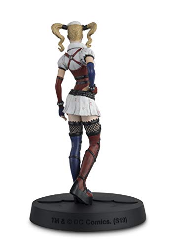 Colección de Figuras de Resina Batman Arkham Asylum Nº 3 Harley Quinn (13 cms)