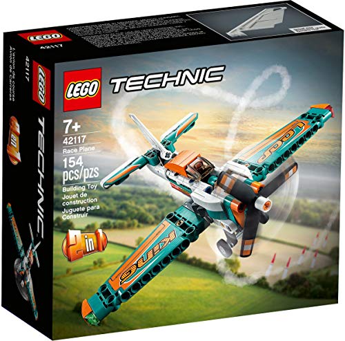 Collectix Lego Set – Avión de carreras Lego Technic 42117 + helicóptero Lego Technic 30465 (bolsa de plástico)