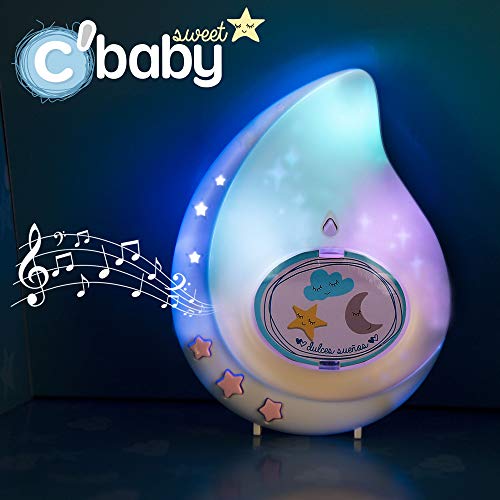 ColorBaby - Altavoz bebé bluetooth con luz y sonido c'baby sweet (43732)