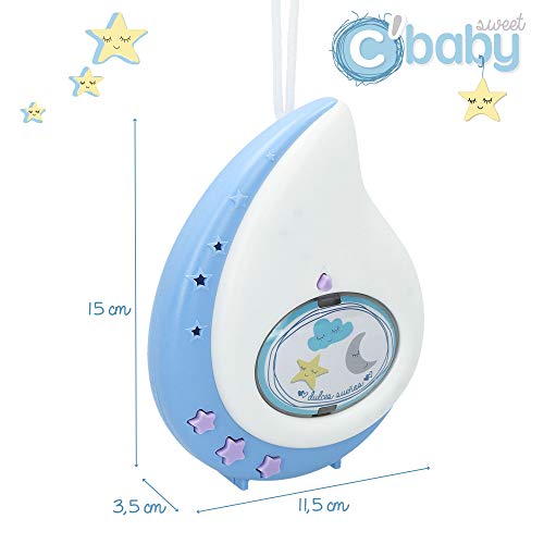 ColorBaby - Altavoz bebé bluetooth con luz y sonido c'baby sweet (43732)