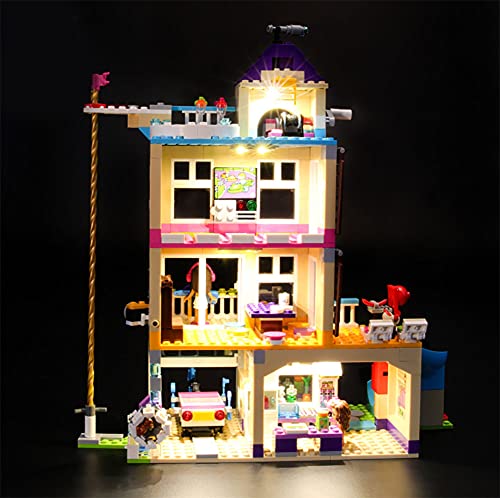 Conjunto De Luz Para (Amigos De La Casa De La Amistad) Modelo De Bloques De Construcción, Kit De Luz LED Compatible Con LEGO 41340 Accesorios De Actualización Para Modelos (No Incluido El Modelo)