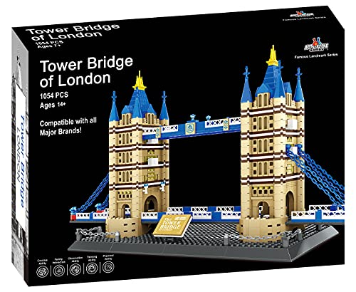 Conjuntos De Bloques De Construcción (Puente de la torre de Londres) - 1054 piezas