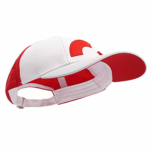 CoolChange Gorra de béisbol para niños de Ash Ketchum, para fans de Pokémon Go