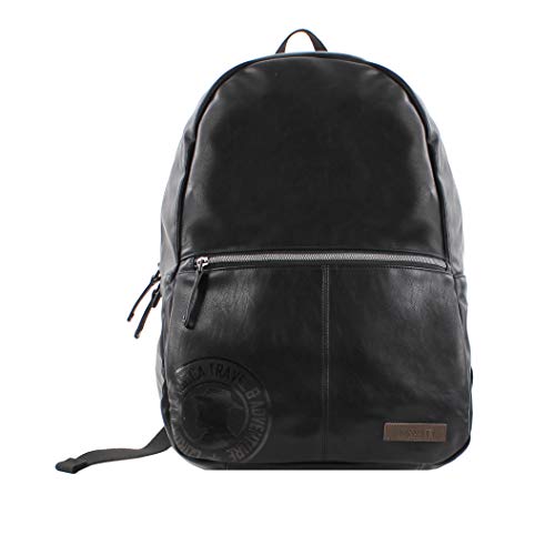 Coronel Tapiocca Classic, Mochila Estilo Hombre, Negro, 43x30x15 cm