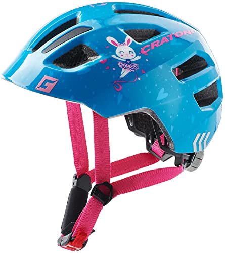 Cratoni Maxster - Casco juvenil y niño S-M (51-56 cm), color azul