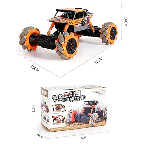 Crayom Todoterreno Control Remoto Monster Truck 4WD RC Radio de Coche Bigfoot Escalada Coche RC Juguete 2.4G Race Vehicle Carreras de Alta Velocidad Drift Car inalámbrico RC Buggy