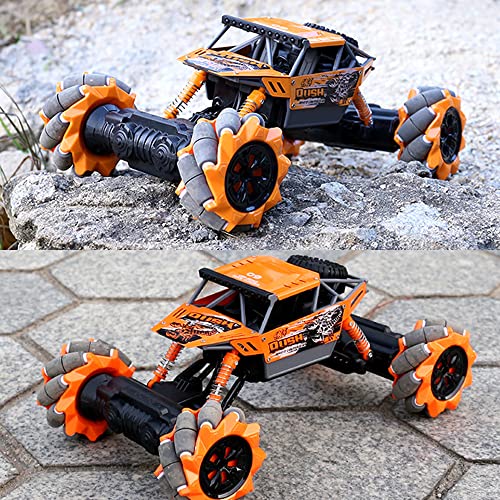 Crayom Todoterreno Control Remoto Monster Truck 4WD RC Radio de Coche Bigfoot Escalada Coche RC Juguete 2.4G Race Vehicle Carreras de Alta Velocidad Drift Car inalámbrico RC Buggy