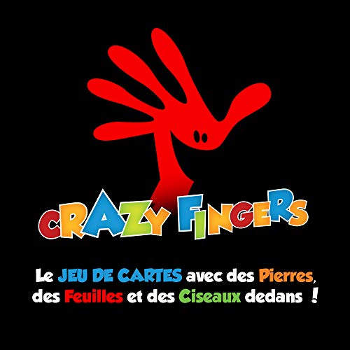 Crazy Fingers - Juego de Cartas Divertido y Divertido para Llevar a Todas Partes, Divertidas y ferrocarriles garantizados, 8 Juegos Crazy de 2 a 15 Jugadores.