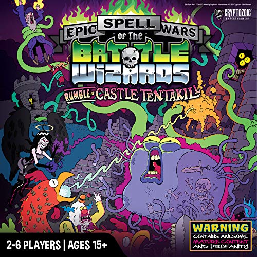 Cryptozoic Entertainment Juego de Cartas, Inc. Epic Spell Wars of The Battle Wizards II: Rumble at Castle Tentakill.