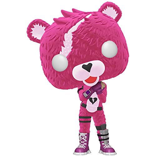 Cuddle Team Leader [Flocked] (GameStop Exc): Funk o Pop! Games Vinyl Figure Bundle with 1 Compatible 'ToysDiva' Graphic Protector (430 - 40948 - B)