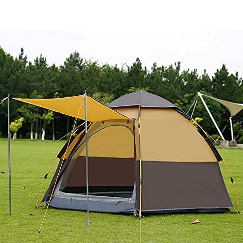 CWAIXXMM Tienda automática para Acampar 2-3 Persona Familia Impermeable Campaña Campaña Portátil Tienda instantánea de Tienda automática para Camping Senderismo