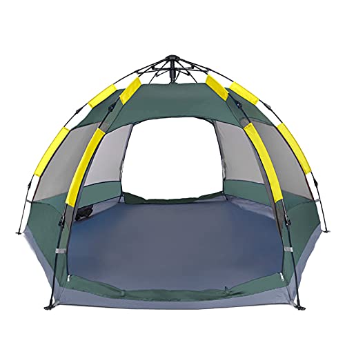 CWAIXXMM Tienda automática para Acampar 2-3 Persona Familia Impermeable Campaña Campaña Portátil Tienda instantánea de Tienda automática para Camping Senderismo