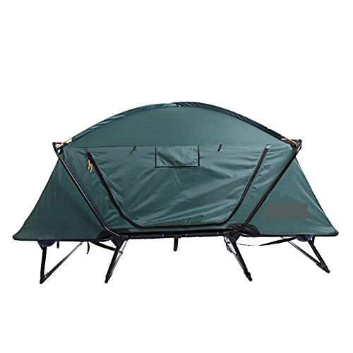 CWAIXXMM Tienda Ligera, Tienda de Doble Tierra Camping al Aire Libre Campaña de Apertura rápida de aleación de Aluminio ultrafiro Tienda de Playa Plegable para montañismo de Trekking