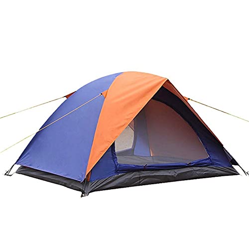 CWAIXXMM Tienda Ultraligero a Prueba de Viento, 1-2 Personas Puertas Doble Puertas Doble Puertas a Prueba de Sol Protección Solar Familia al Aire Libre Camping Turista Treokking Tienda de montañismo