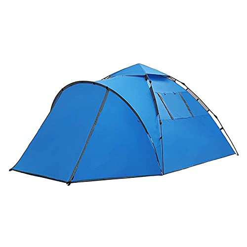 CWAIXXMM Tienda Ultraligero a Prueba de Viento, 3-4 Personas Paño Oxford Automático PROTECCIÓN DE Doble Caja FRÍA Tienda instantánea a Prueba de Lluvia, para al Aire Libre Camping Trekking