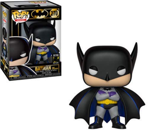 DC Comics Heroes: Batman 80th – Batman 1ª apariencia (1939) Funko Pop! Figura de vinilo (incluye funda protectora compatible con Pop Box)