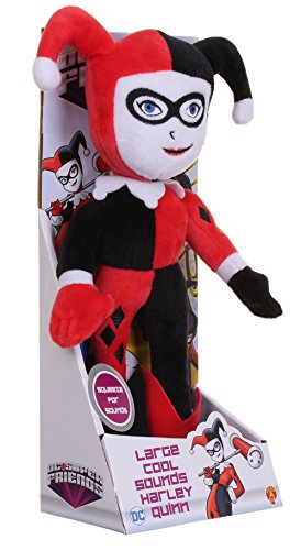 DC Superfriends 5428 Cool Sonidos Harley Quinn de Peluche (tamaño Grande)