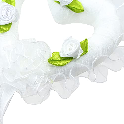 Decoración De Boda Varitas Mágicas - 10 Pcs Blancas Varitas Con Corazón, Serpentinas, Pequeñas Decoraciones De Flores, Regalos Para Bodas, Fiestas de Cumpleaños, Actividades De Vacaciones