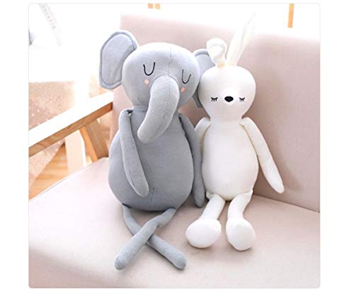 DER Cojín del Elefante del Estilo nórdico Conejito león de Peluche Rellenos de Almohadas muñeca de Juguete de bebé decoración del Dormitorio Regalo de los niños -Lindo Juguete de Peluche