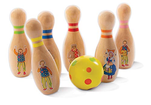 Desconocido Mr Tumble 9016 Classic Skittles - Juego de boquillas de Madera