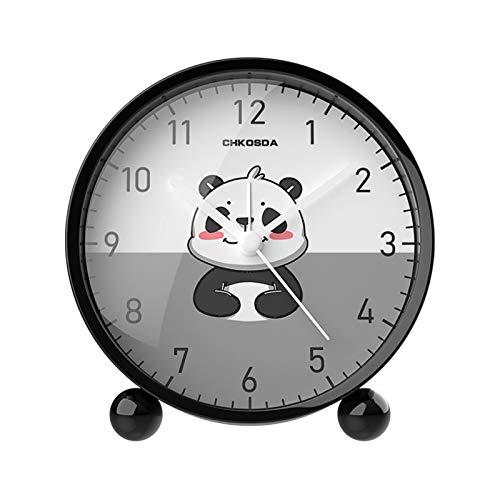 Despertador Creatividad Sencillez Reloj Digital Mudo Moda Dibujos Animados Estudiante Animal Niño Cuarto Cabecera,A