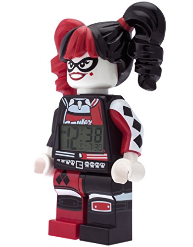 Despertador infantil con figurita de Harley Quinn de: LA LEGO BATMAN PELÍCULA 9009310