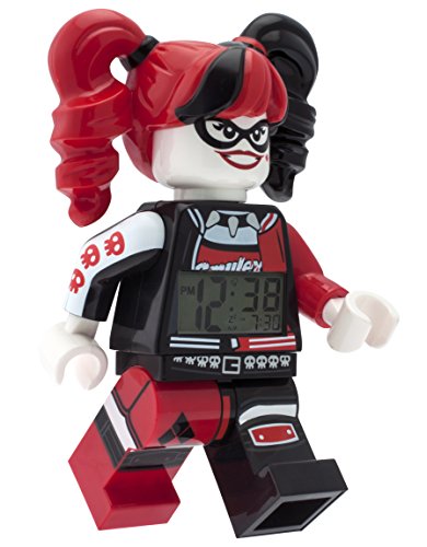 Despertador infantil con figurita de Harley Quinn de: LA LEGO BATMAN PELÍCULA 9009310