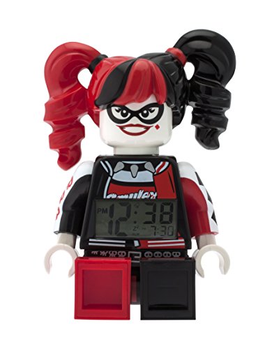 Despertador infantil con figurita de Harley Quinn de: LA LEGO BATMAN PELÍCULA 9009310