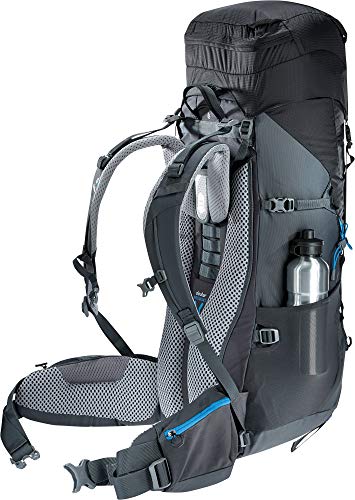 Deuter Aircontact Lite 50 + 10, Negro Grafito, Talla única